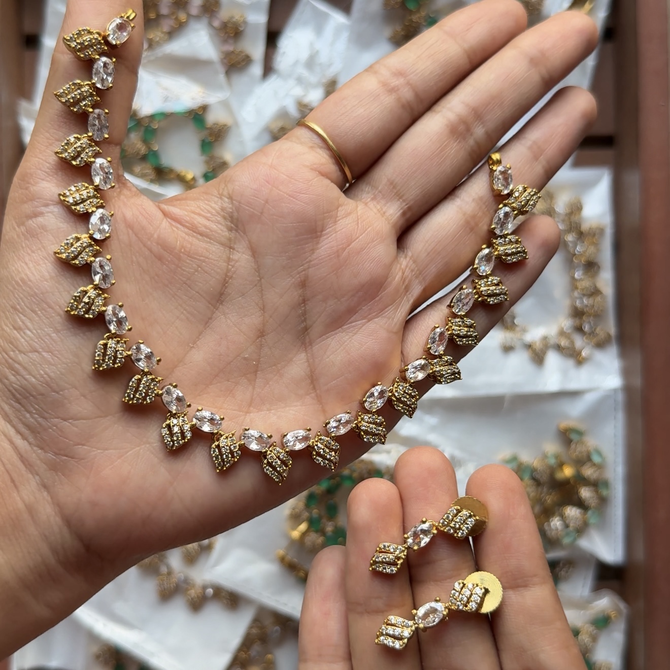 Leaf Stone Set